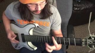 Byzantine - Pity None guitar cover