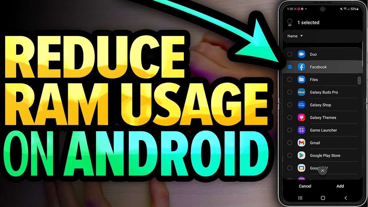 How To Reduce RAM Usage On Android