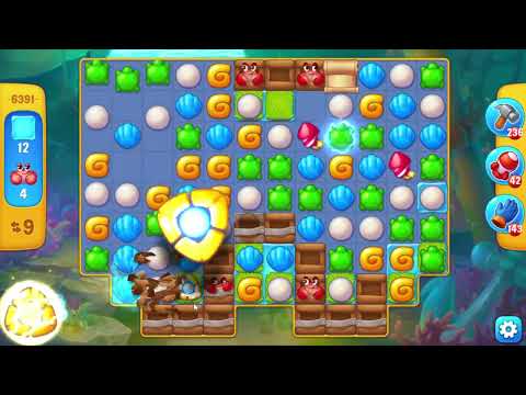 Fishdom 6391 Level - 21 moves - NO BooSTERS