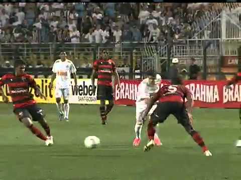 Gols - Santos 2 x 2 Atlético GO - 16ª Rodada - Campeonato Brasileiro 2012