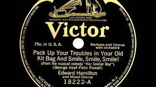 Pack Up Your Troubles In Your Old Kit Bag And Smile