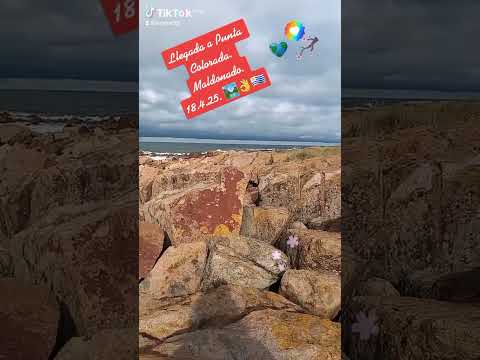 Llegada  a Punta Colorada. Maldonado. 18.4.25.🏞👌🇺🇾