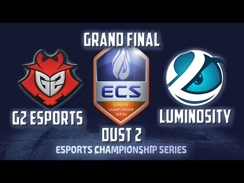 Luminosity vs G2 Esports ECS Season 1 Finals BO3 map1 Dust 2 @ GRAND FINAL