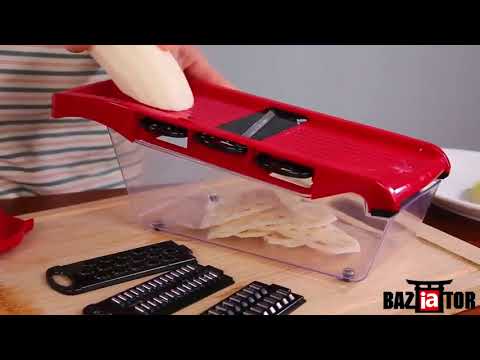 Терка-овощерезка Mandoline Slicer 6 in 1 c контейнером