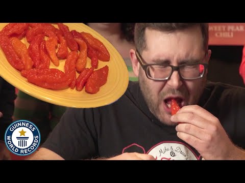 Guinness World Records and Mike Jack Eats Heat!