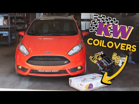 Ford Fiesta ST gets KW V1 Coilovers!