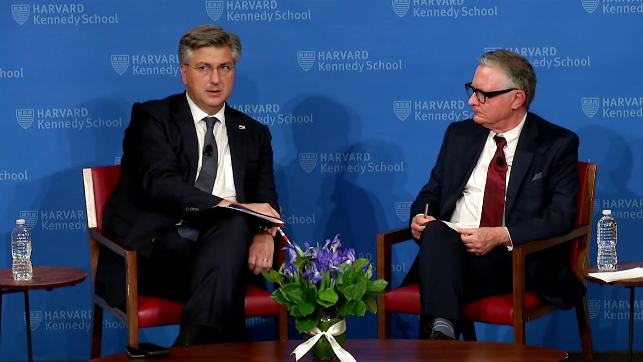 Prime Minister Andrej Plenković: Confronting Challenges to Democracy and Energy Security in Europe