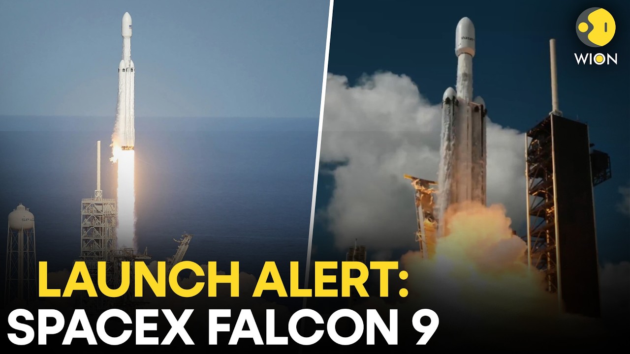 NASA LIVE: SpaceX Targets Launch of Falcon 9 Carrying 21 Satellites | SpaceX Launch LIVE | WION Live