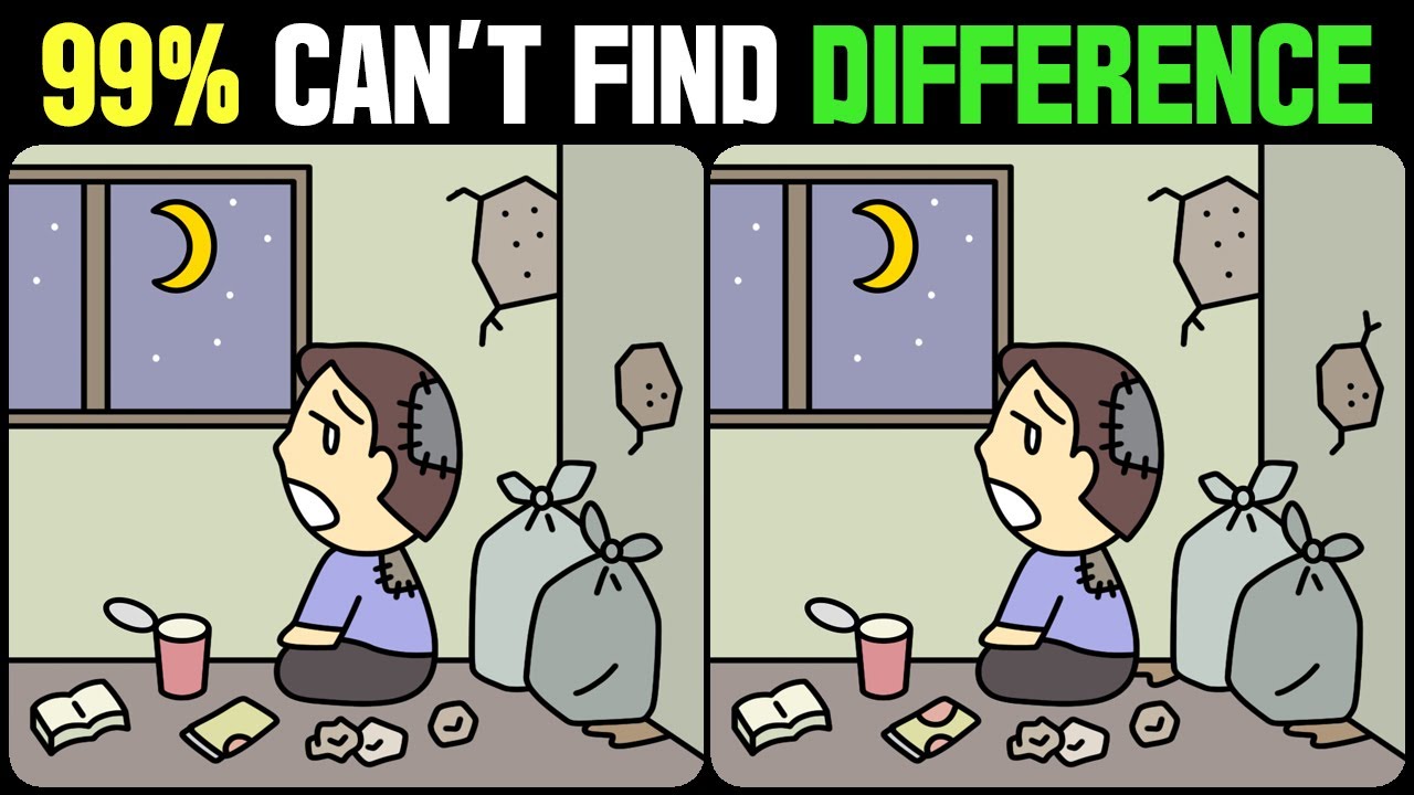 Spot The Difference : Can You Find Them All? [ Find The Difference #533 ]