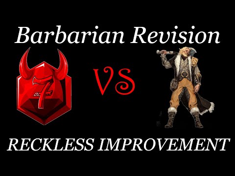 My Own PHB 5E Revision - Reckless Attack Options