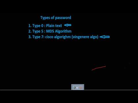 CCNA Security Lecture 5 | Types of Password | Privilege Level | WhatsApp +91-935-139-3754