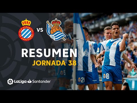 RCD Real Club Deportivo Espanyol Barcelona 2-0 Rea...