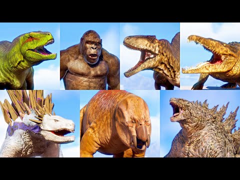 ALL NEW 51 MODDED DINOSAURS AND CREATURES IN JURASSIC WORLD EVOLUTION 2 | SHIMO REVEALED