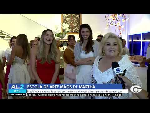 Escola de arte Mãos de Martha é inaugurada em Passo de Camaragibe - 19/03/2026