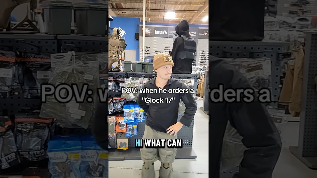POV When he Orders a GLOCK 17