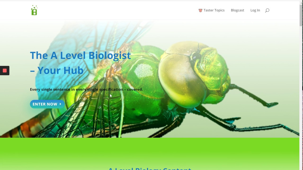 💡 New Site: The A Level Biologist - Your Hub