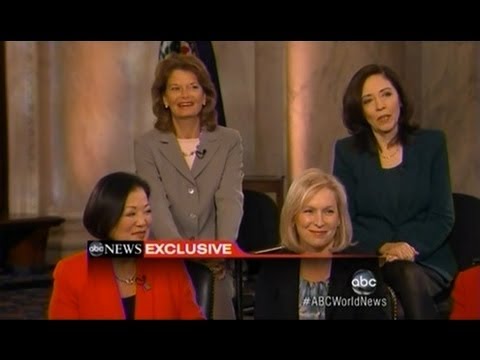 Senator Murkowski and the Women Senators of the 113th Congress on ABC