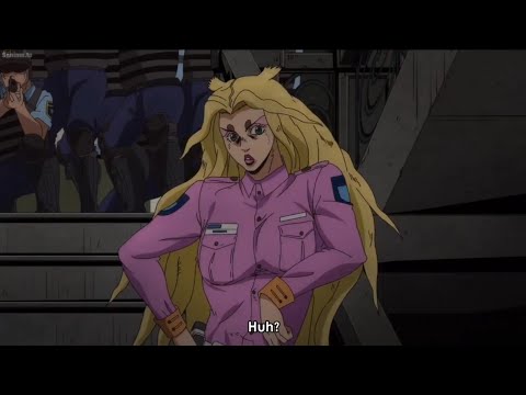 Stone Ocean - Jolyne Defeats Miu Miu