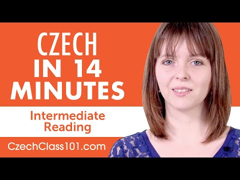 14 Minutes of Czech Reading Comprehension for Intermediate Learners