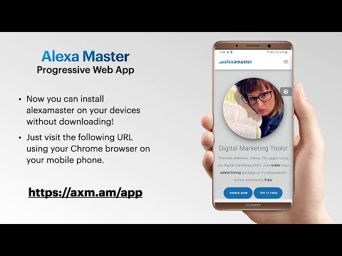 Alexa Master Mobile App - 2020 (PWA)