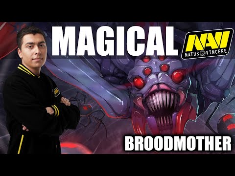 Magical - BROODMOTHER Gameplay -  7.28 - The Best Carry Guide - Dota 2 Pro Games - Full Gameplay