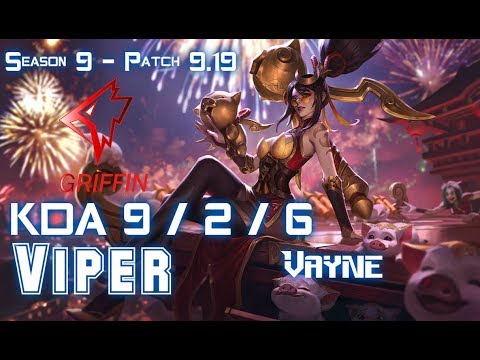 GRF Viper VAYNE vs KAI'SA ADC - Patch 9.19 KR Ranked