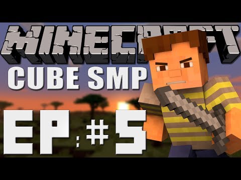 Minecraft [Cube SMP - S1]: Ep. 5 - New Shop! New Enchanting System! New Home!