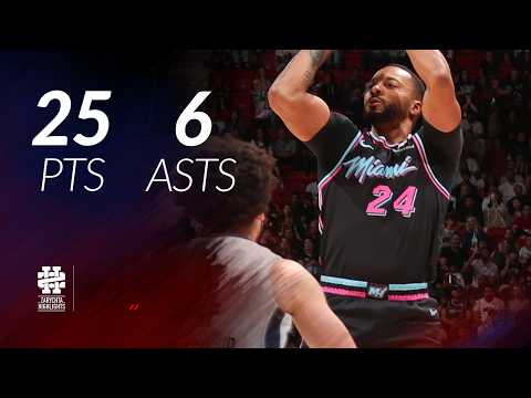 Norman Powell 25 pts 6 asts vs Grizzlies 25/26 season