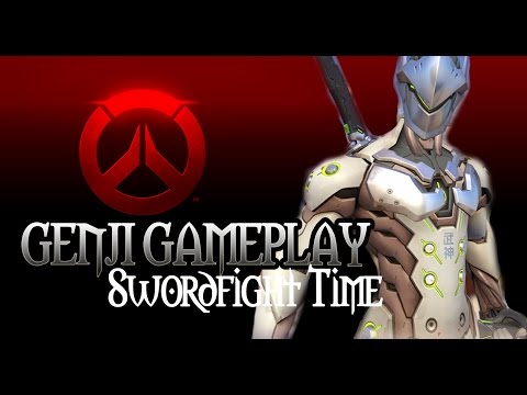 Swordfight Time - Genji Gameplay - Overwatch Video