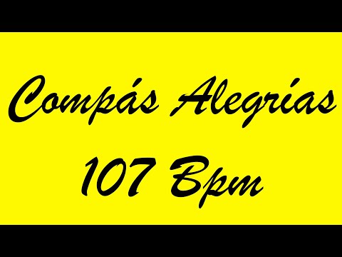 Compás Alegrías 107 Bpm - Bases Flamencas