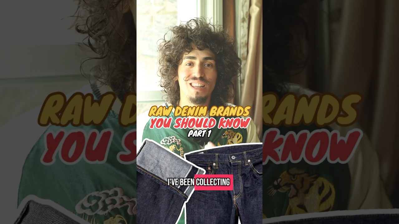 RAW DENIM BRANDS TO KNOW #menswear #mensfashion #fashion #style #shorts #rawdenim #selvedge #denim