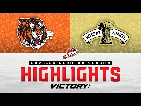Medicine Hat Tigers at Brandon Wheat Kings 11/15 | WHL Highlights 2025-26