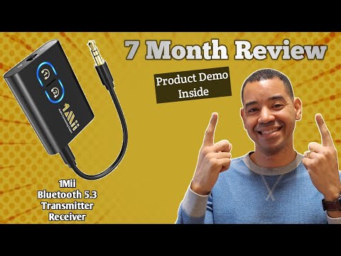 Ultimate Connectivity: 1Mii Bluetooth 5.3 Transmitter Receiver Review | Dual Link & Low Latency |