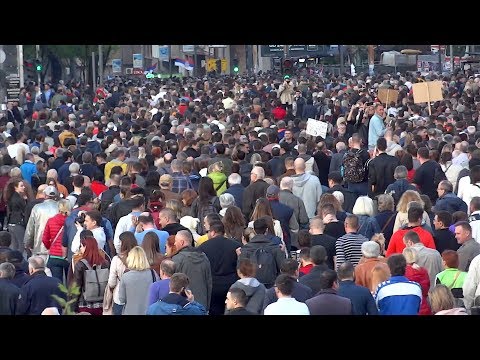 Protest Beograd 20.04.2019. More ljudi u Takovskoj