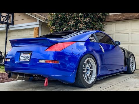 350z TOMEI EXHAUST COMPILATION (LOUD BACKFIRES & FLAMES)