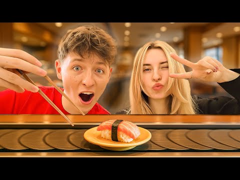 Išbandėm Sushi Takelį Japonijoje