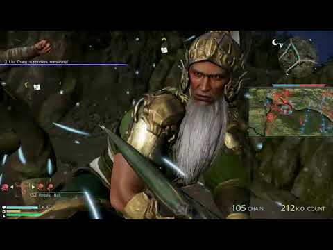 Dynasty Warriors 9 Huang Zhong Walkthrough Chapter 8! BATTLE OF HAN ZHONG!