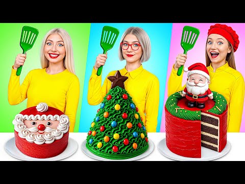 Me vs Grandma Cooking Challenge with Santa Claus by Super Hyper DO