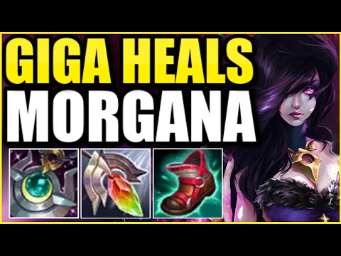 THIS *NEW* MORGANA BUILD HEALS YOUR TEAM FOR 18,000 HP! CAN MOONSTONE RENEWER MORGANA CARRY THIS?!