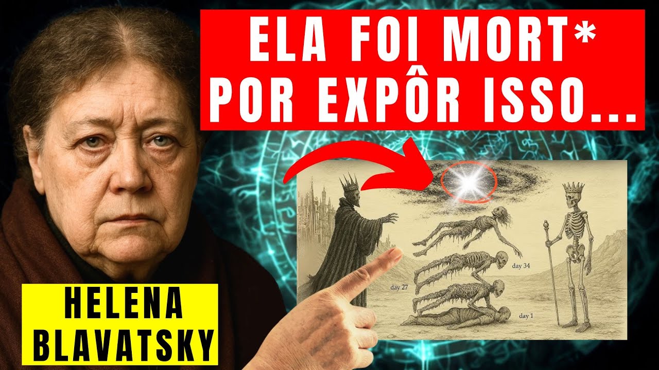 Ela foi SILENCIADA POR EXPOR ESSES SEGREDOS ESPIRITUAIS...  helena Blavatsky