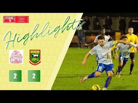 HARROW BOROUGH 2-2 HENDON - Highlights 27 December 2021