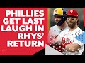 Hoskins' homers in his return, but Dahl and the Phillies get the best of the Brewers | Phillies PGL