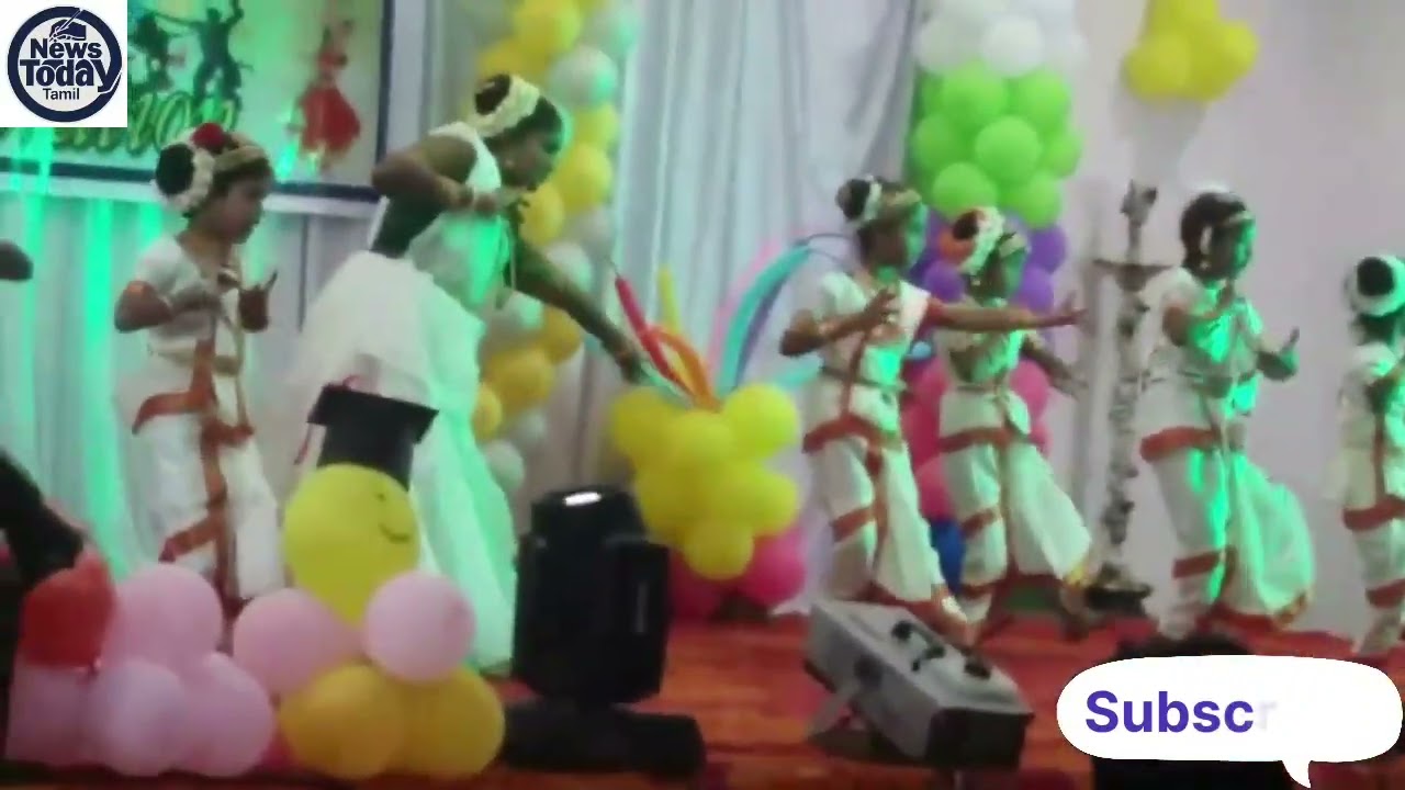 கோ கிரீன் நர்ஸ்சரி & பிரைமரி பள்ளியில் 11 ஆம் வருடம் ஆண்டு விழா வெகு சிறப்பாக நடைபெற்றது.!