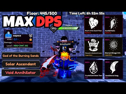 Arise Crossover - New Relics & Titles + How To Get Max DPS