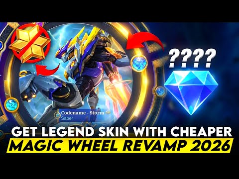 HOW MANY DIAMONDS ARE NEEDED TO GET 1 LEGEND SKIN IN THE NEW MAGIC WHEEL REVAMP!?