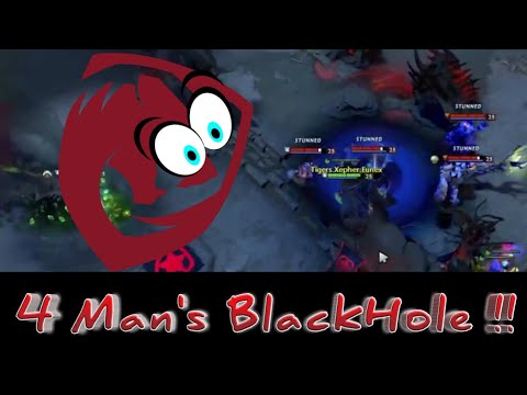 EPIC COMEBACK  !! 4 MAN'S BLACKHOLE BY XEPHER !! #KLMajor #Dota2 #Xepher