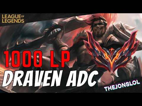 [1000 LP] Draven ADC w/ Commentary