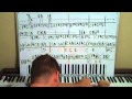 Silent Night Piano Lesson part 1 David Lanz 