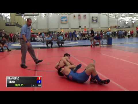 57kg s, David Terao, American vs Joseph Deangelo, Hofstra
