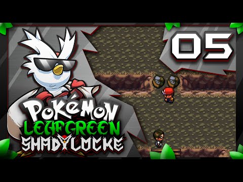 Pokemon Leaf Green ShadyLocke w/ ShadyPenguinn Ep05 "Mt.  Moon Devistation"